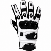 Richa Rock Motorcycle Glove - White