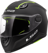 LS2 FF812 Kid Full Face Motorcycle Helmet - Solid Matt Black