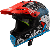 LS2 MX437 Fast II Mini Motocross Helmet - Starmaw Black