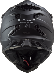LS2 MX700 Subverter Motocross Helmet - Full Matt Black