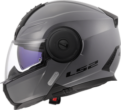 LS2 FF902 Scope II Flip Up Motorcycle Helmet - Nardo Grey