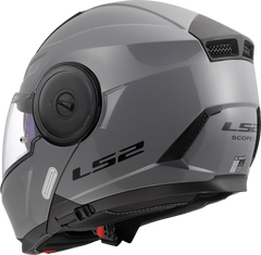 LS2 FF902 Scope II Flip Up Motorcycle Helmet - Nardo Grey