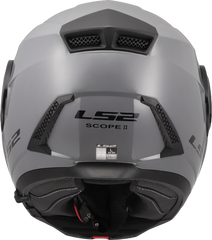 LS2 FF902 Scope II Flip Up Motorcycle Helmet - Nardo Grey