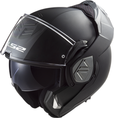 LS2 FF906 Advant Flip Up Motorcycle Helmet - Matt Black