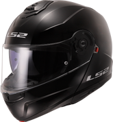 LS2 FF908 Strobe II Flip Up Motorcycle Helmet - Gloss Black