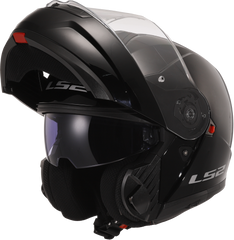 LS2 FF908 Strobe II Flip Up Motorcycle Helmet - Gloss Black