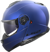 LS2 FF908 Strobe II Flip Up Motorcycle Helmet - Matt Navy Blue