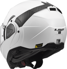 LS2 FF910 Advant II Flip Up Motorcycle Helmet - White