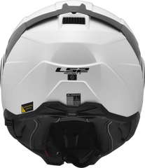 LS2 FF910 Advant II Flip Up Motorcycle Helmet - White