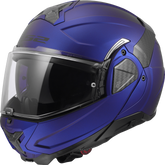 LS2 FF910 Advant II Flip Up Motorcycle Helmet - Matt Navy Blue