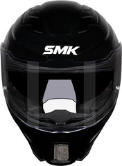 SMK Agnar Full Face Motorcycle Helmet - Gloss Black