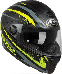 Airoh ST 301 Full Face Motorcycle Helmet - Logo Yellow Matt