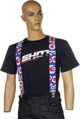 Bike It Motorcyclist Braces - MOD/RAF Roundel