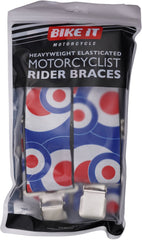 Bike It Motorcyclist Braces - MOD/RAF Roundel
