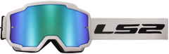 LS2 Charger Motocross Goggles - White