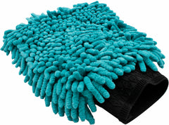 BikeTek 2-IN-1 Long-Pile Chenille & Sponge Wash Mit