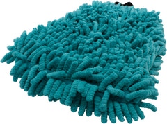BikeTek 2-IN-1 Long-Pile Chenille & Sponge Wash Mit