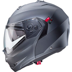 Caberg Duke X Flip Up Motorcycle Helmet - Matt Gun Metal