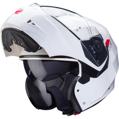 Caberg Duke X Flip Up Motorcycle Helmet - Metal White