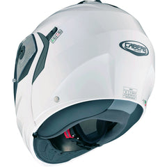 Caberg Duke X Flip Up Motorcycle Helmet - Metal White