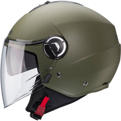 Caberg Riviera V4X Open Face Motorcycle Helmet - Matt Military Green