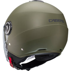 Caberg Riviera V4X Open Face Motorcycle Helmet - Matt Military Green
