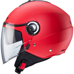 Caberg Riviera V4X Open Face Motorcycle Helmet - Matt Red
