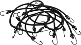 Pack Of 10 Steel Hook Elastic Bungees - 24" Long