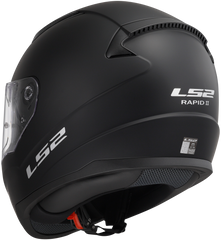 LS2 FF353 Rapid II Full Face Motorcycle Helmet - Solid Matt Black