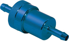 Original Anodised Blue 6mm Fuel Filter