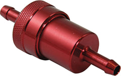 Original Anodised Red 6mm Fuel Filter