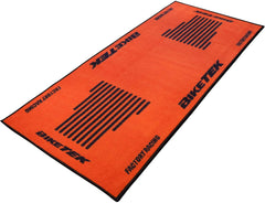 BikeTek Series 3 Orange Black Garage Mat 190 x 80cm