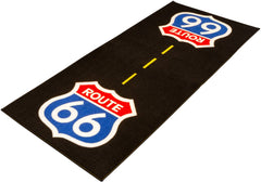BikeTek Series 3 Route 66 Garage Mat 190 x 80cm
