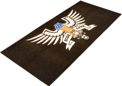 BikeTek Series 3 American Eagle Live To Ride Garage Mat 190 x 80cm