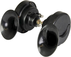 Black Twin Pack Snail Horn - 12V