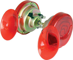 Red Twin Pack Snail Horn - 12V