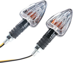 Bike It Arrow Indicators With Carbon Effect Body And Clear Lens