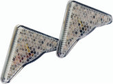 Bike It LED Chevron Indicators With Clear Lens