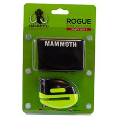 Mammoth Security Rogue Disc Lock - Yellow