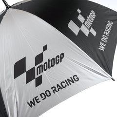 MotoGP "We Do Racing" Black & Silver Track Umbrella