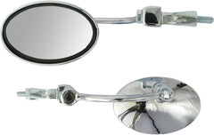 Bike It Highway Universal Chrome Bar End Mirrors