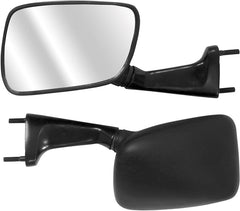Bike It Black Universal Fairing Type Mirrors