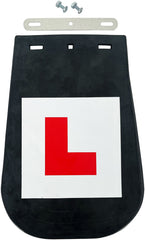 Bike It 245mm Mud flap With L-Plate And Fitting Kit