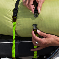 ROK Straps - Pack Stretch Strap - Black/Orange 360