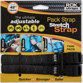 ROK Straps - Pack Stretch Strap - Black 358