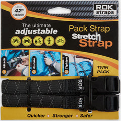 ROK Straps - Pack Stretch Strap - Black 358