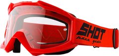 Shot Assault Motocross Goggles - Gloss Red