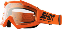 Shot Assault Motocross Goggles - Gloss Neon Orange