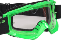 Shot Assault Motocross Goggles - Neon Green