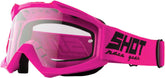 Shot Assault Motocross Goggles - Neon Pink